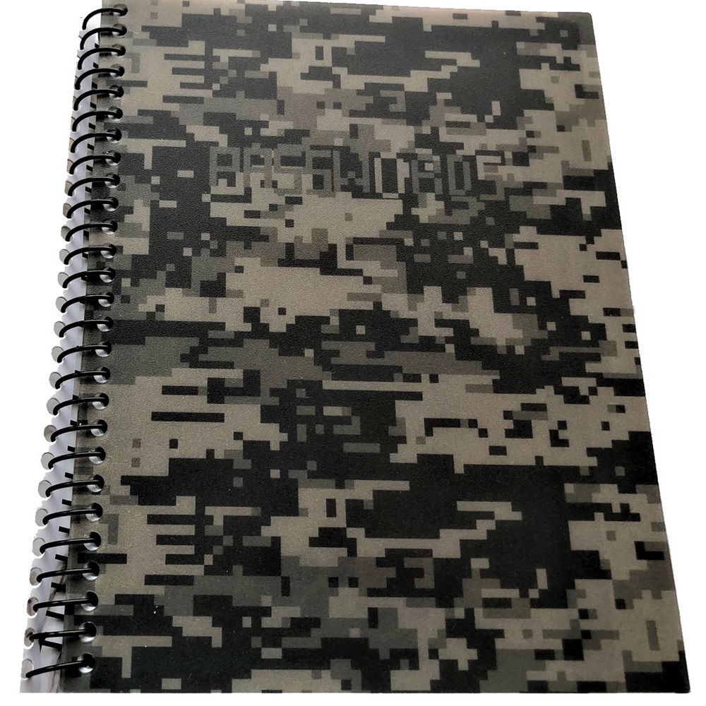 CAMOUFLAGE Mini Password Book in Green!